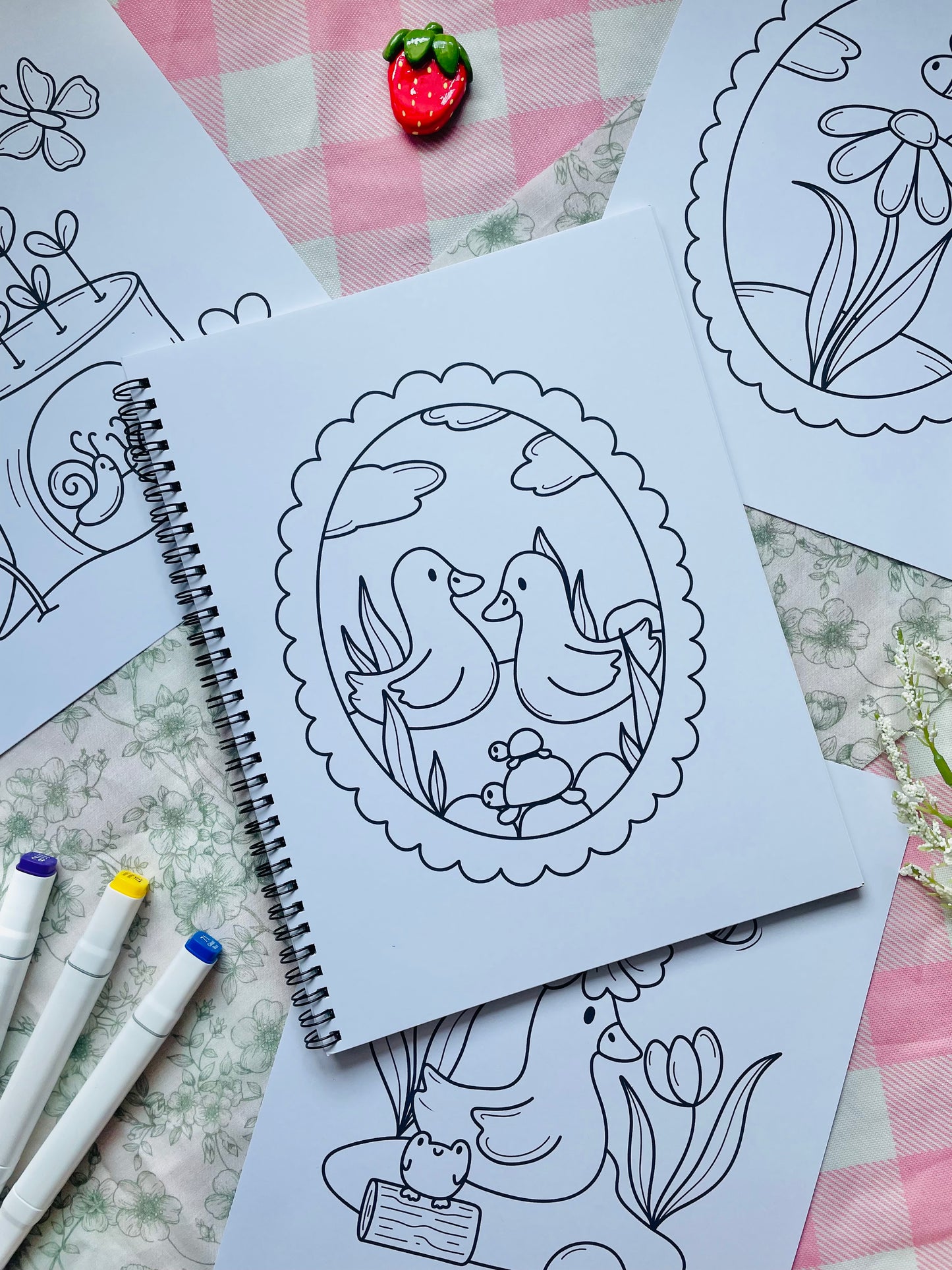 Spring and Sprout Coloring Book