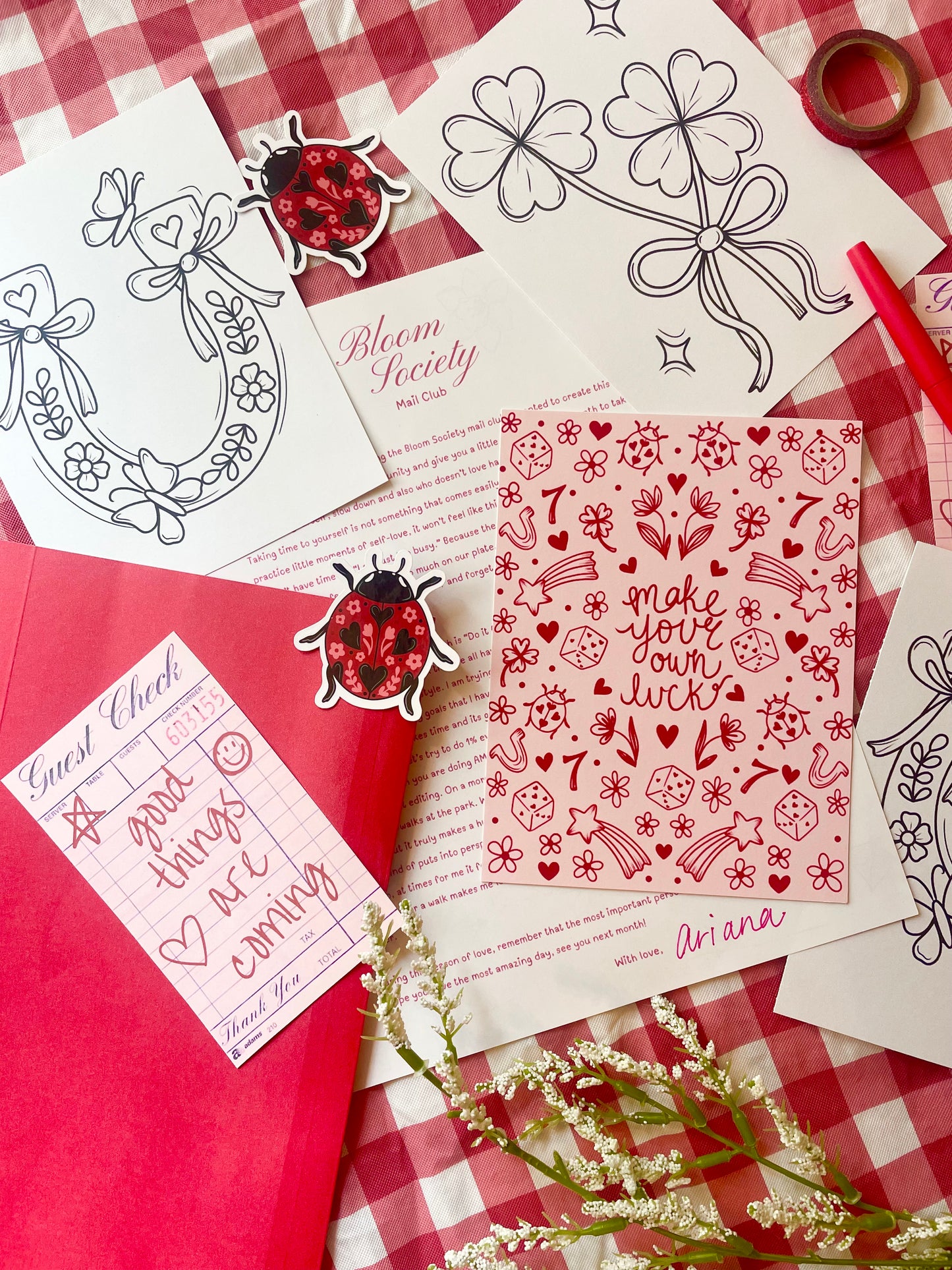 Bloom Society Mail Club - Monthly Subscription