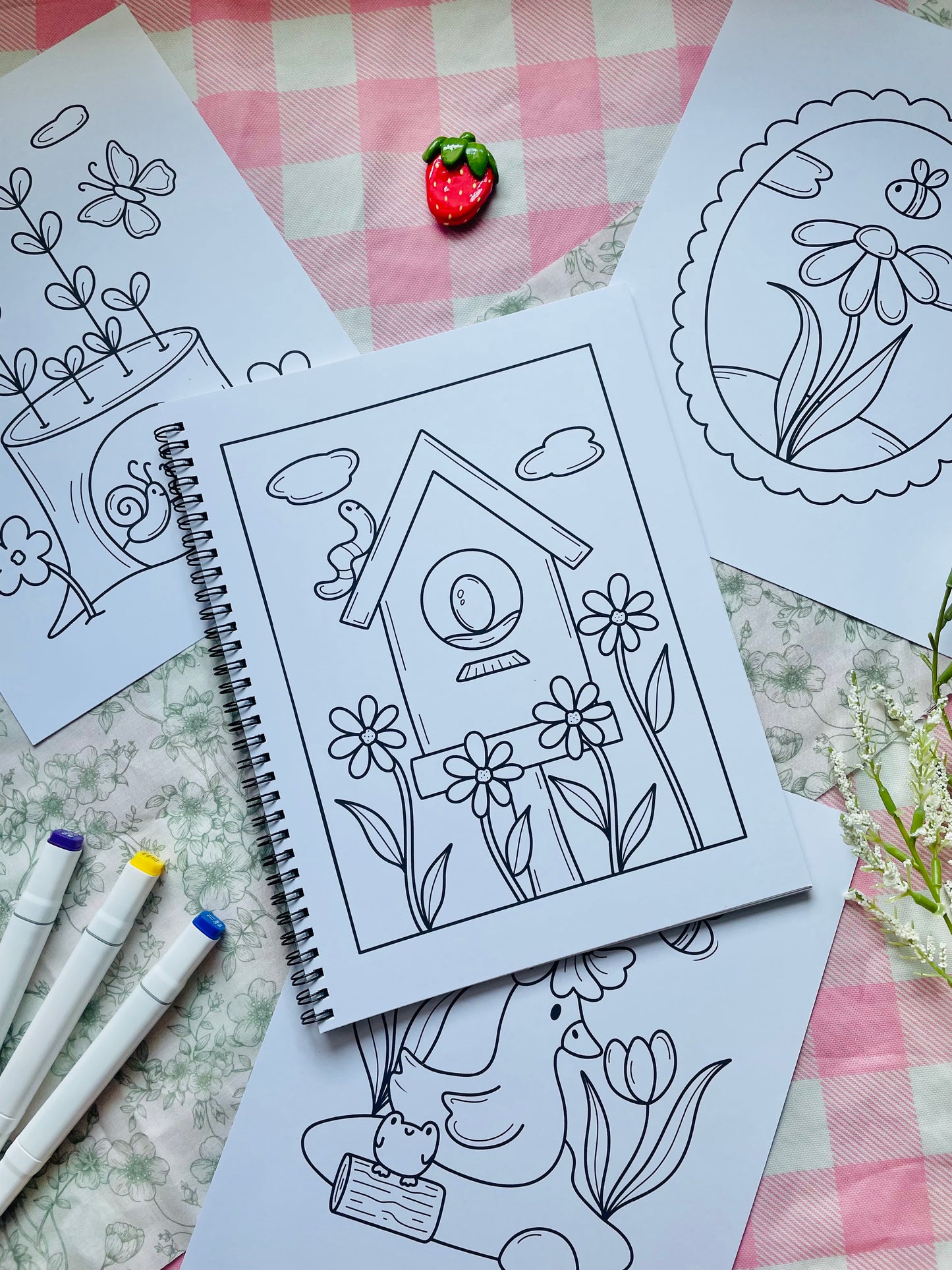 Spring and Sprout Coloring Book