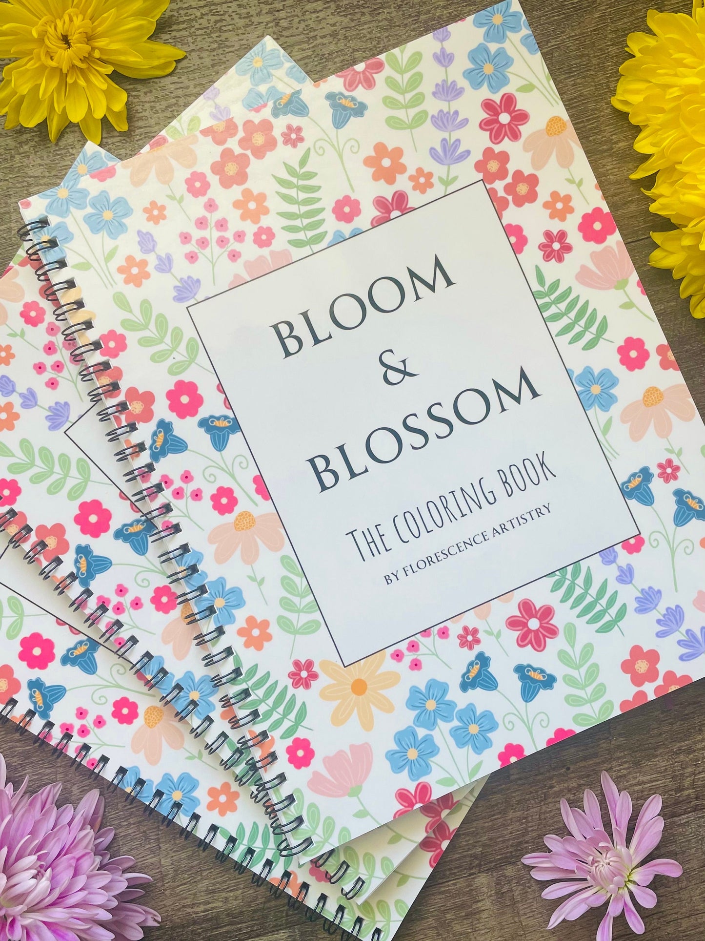 Bloom and Blossom Coloring Book