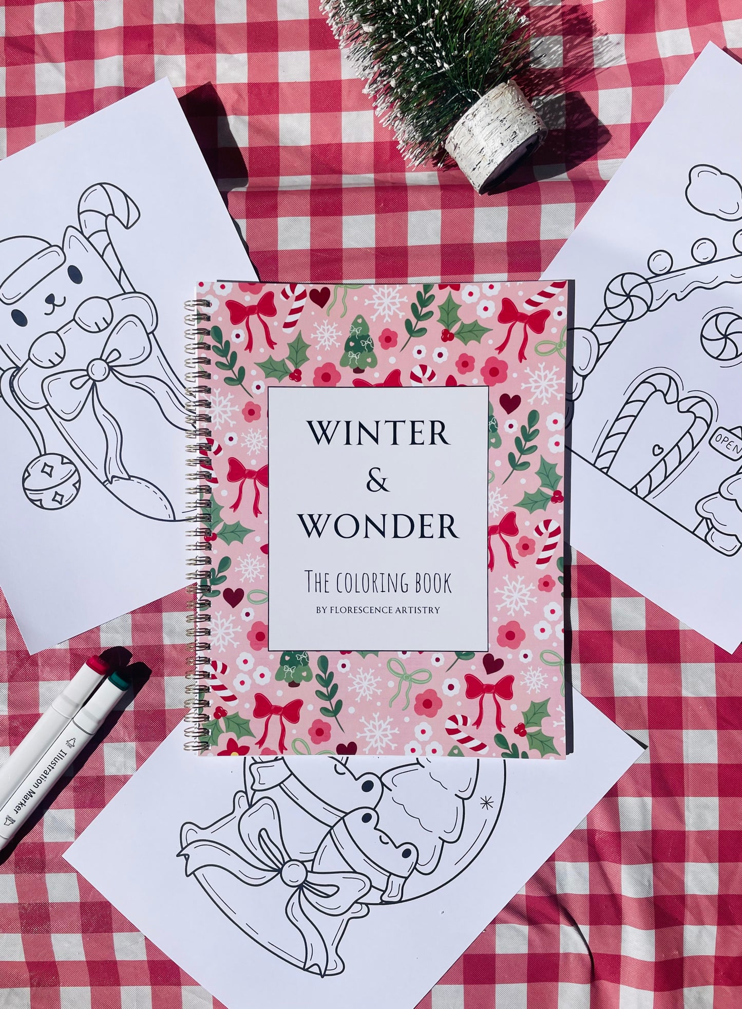 Winter and Wonder Coloring Book