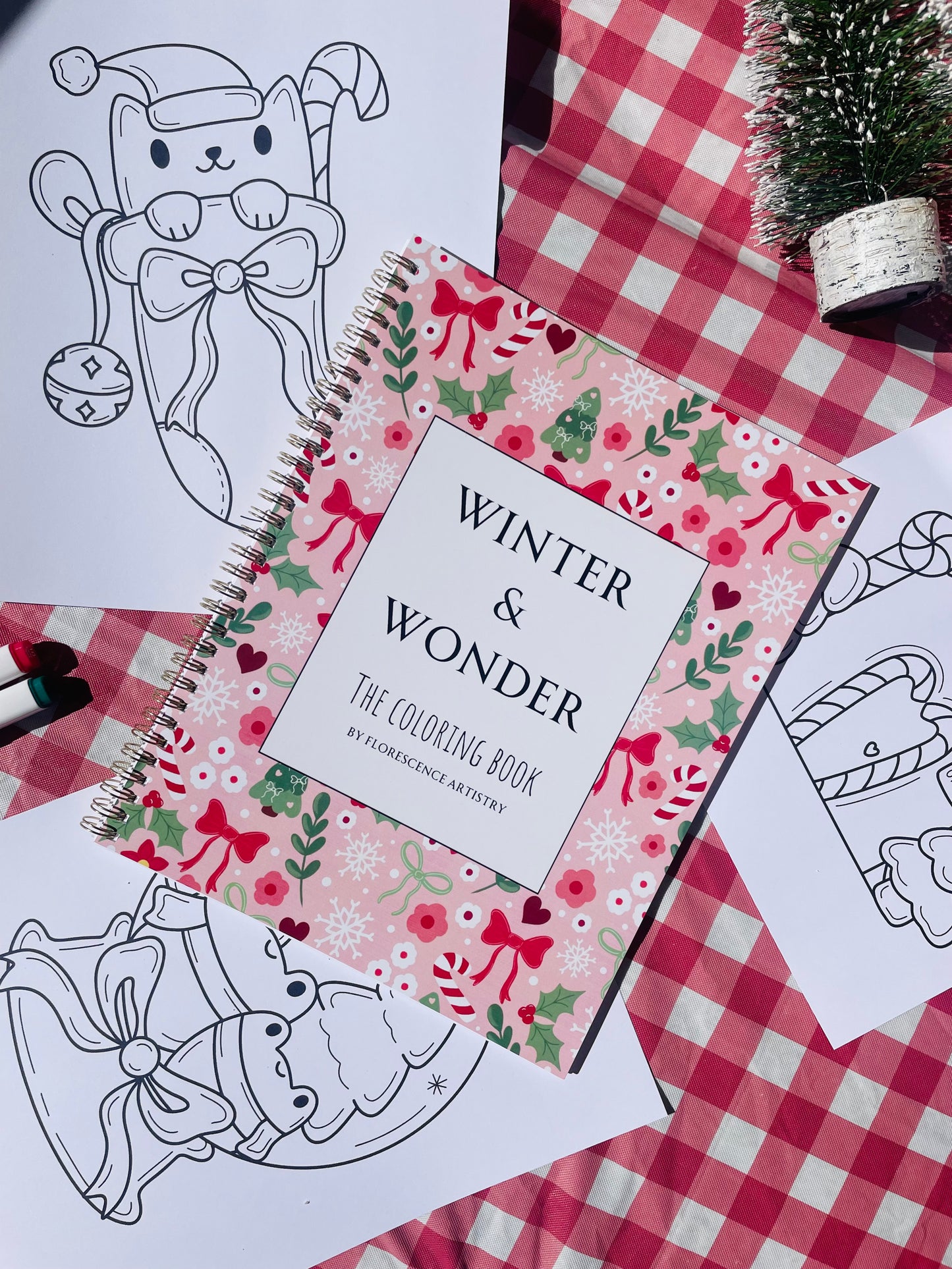 Winter and Wonder Coloring Book