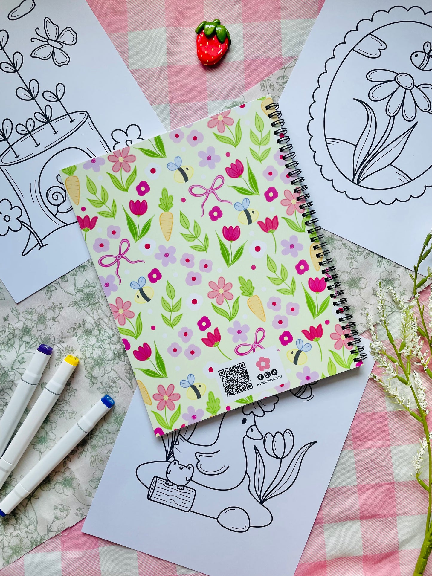 Spring and Sprout Coloring Book